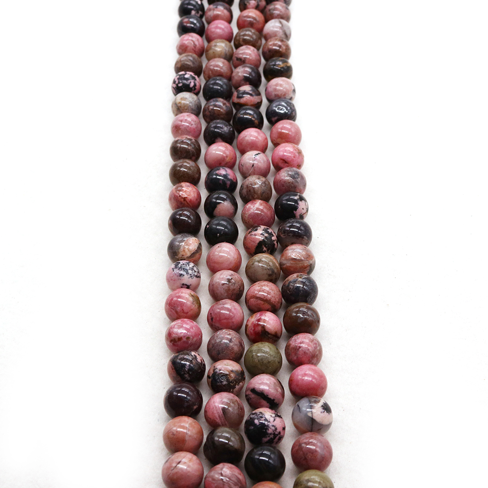 Jewelry Making Ideas With Beads - Perline di rodolite cinese da 4-12