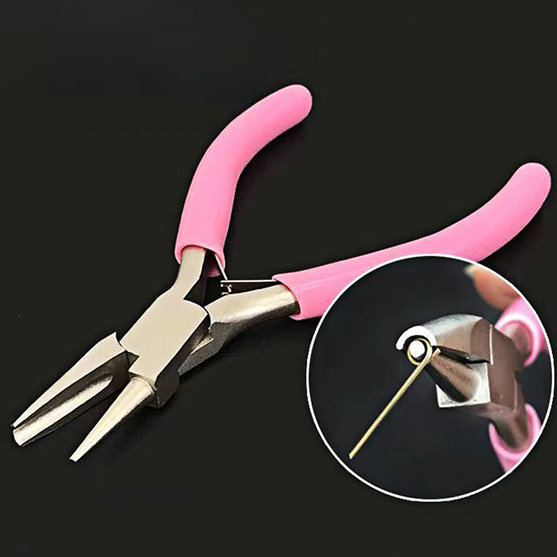 Jewelry Making Loop Pliers - 1 paio di pinze concave rotonde