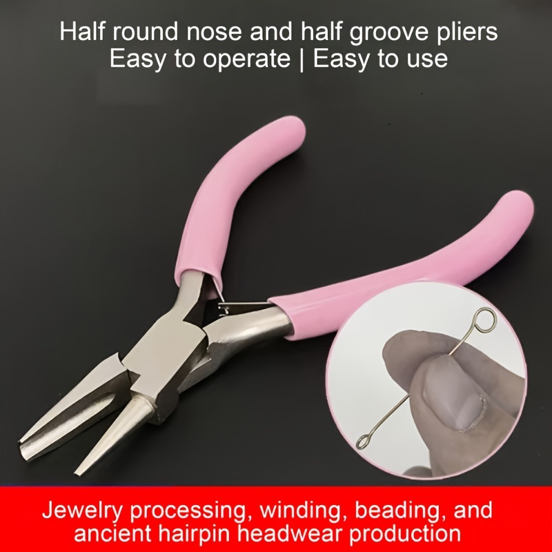 Jewelry Making Loop Pliers - Pinze concave rotonde professionali da 5