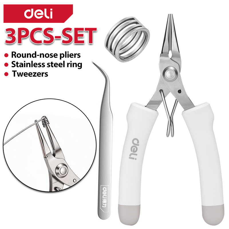 Jewelry Making Loop Pliers - Pinze a becchi tondi in acciaio