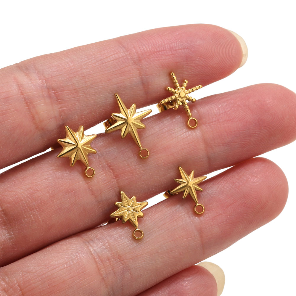 Jewelry Making Beginners - 6 pz. Orecchini a Stella in