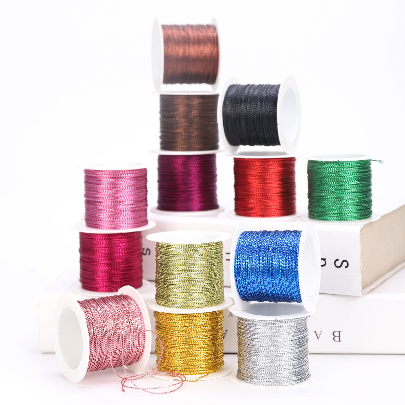 Knotting Cord Silk - 12 colori 20 metri 1mm corda