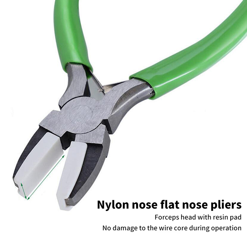 Jewelry Making Loop Pliers - ❤️ Pinze a becchi piatti verdi,