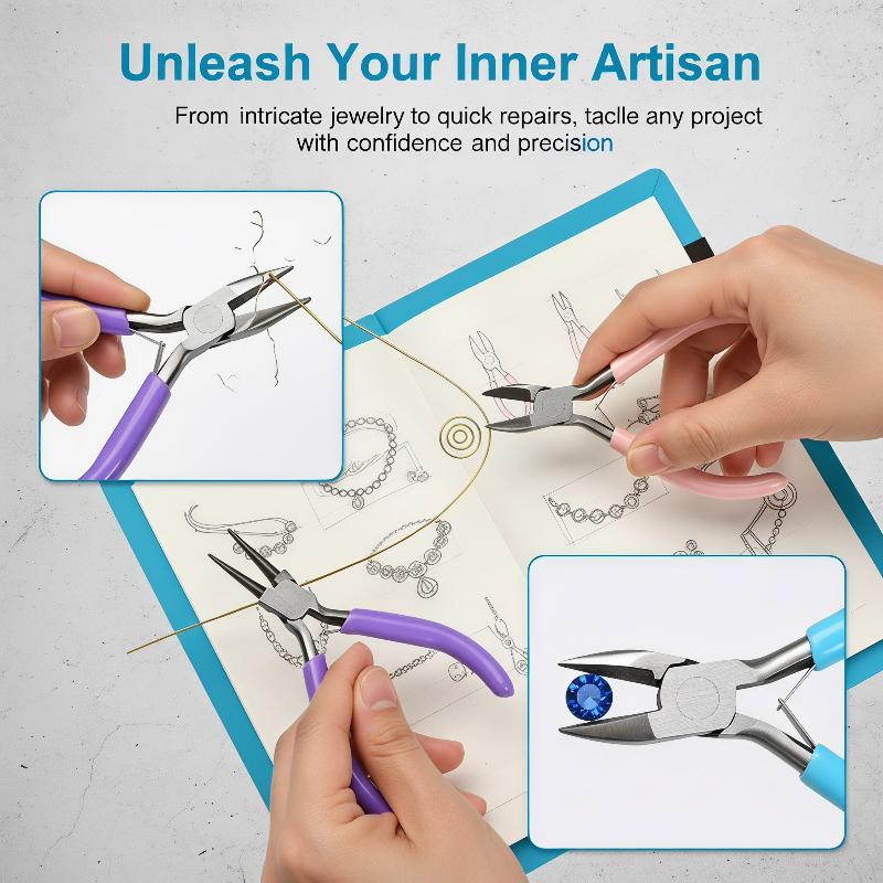 Jewelry Plier Set - Set di Pinze Multifunzione per Creazione