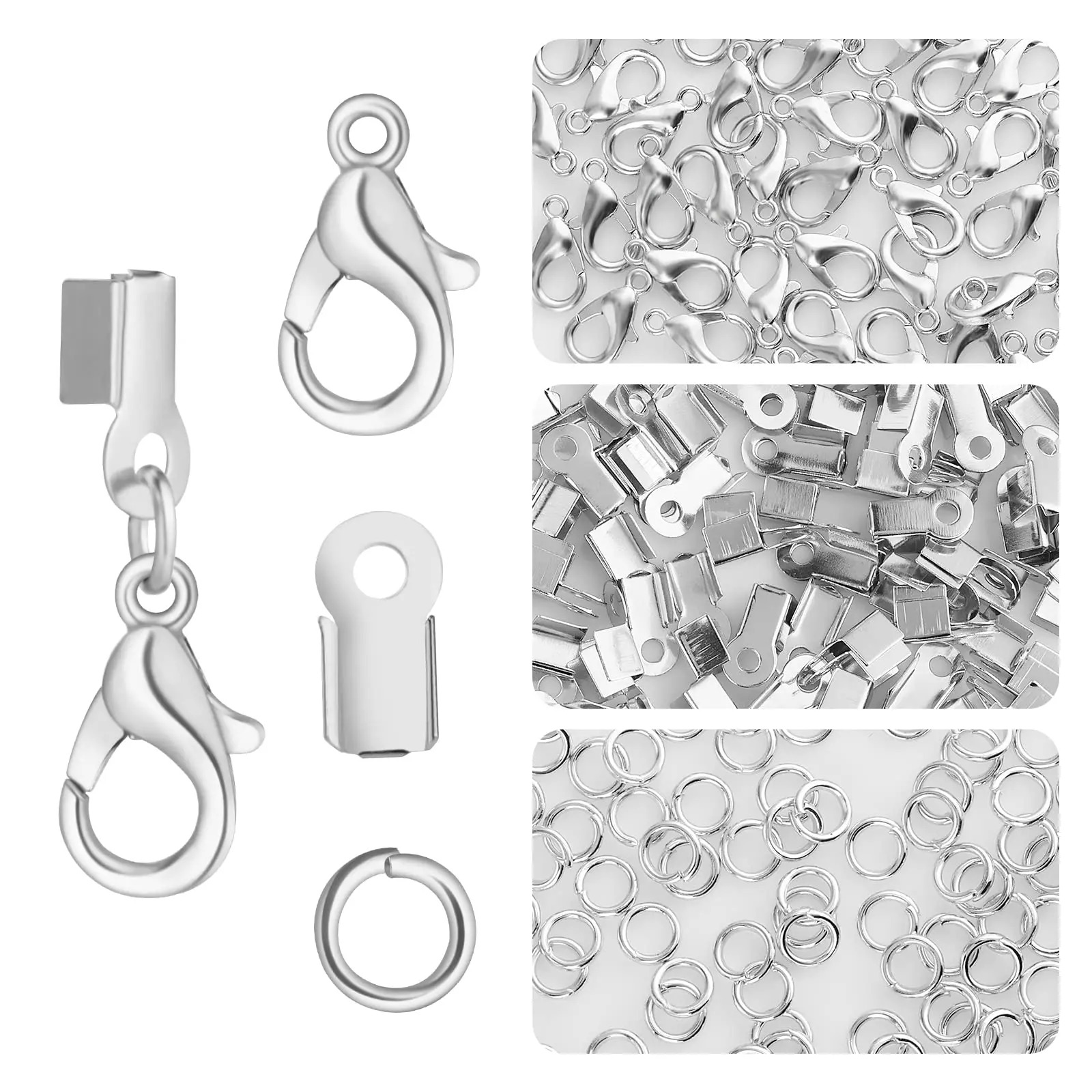Jewelry Making Looper Tool - 450 pezzi includono 200 tappi terminali