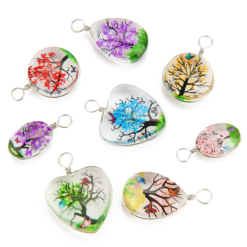 Jewelry Making Beginners - 5 pezzi di orecchini in vetro