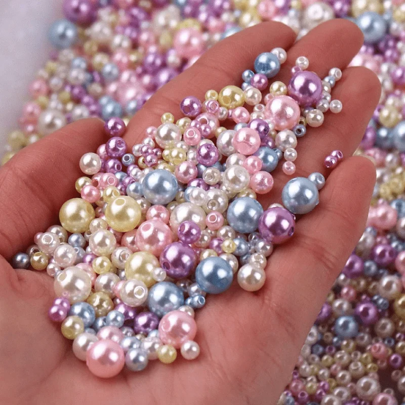 Crystal Bead Mix - 150 perline di diverse dimensioni da