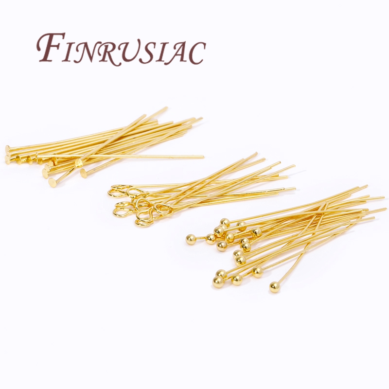Jewelry Making Looper Tool - 50 Pz 20-50mm Perni placcati in