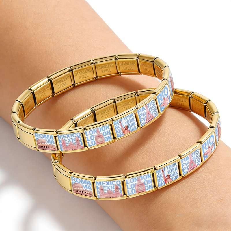 Jewelry Making Newcastle - Bracciale Fai-da-Te in Acciaio Inossidabile, Gioielli