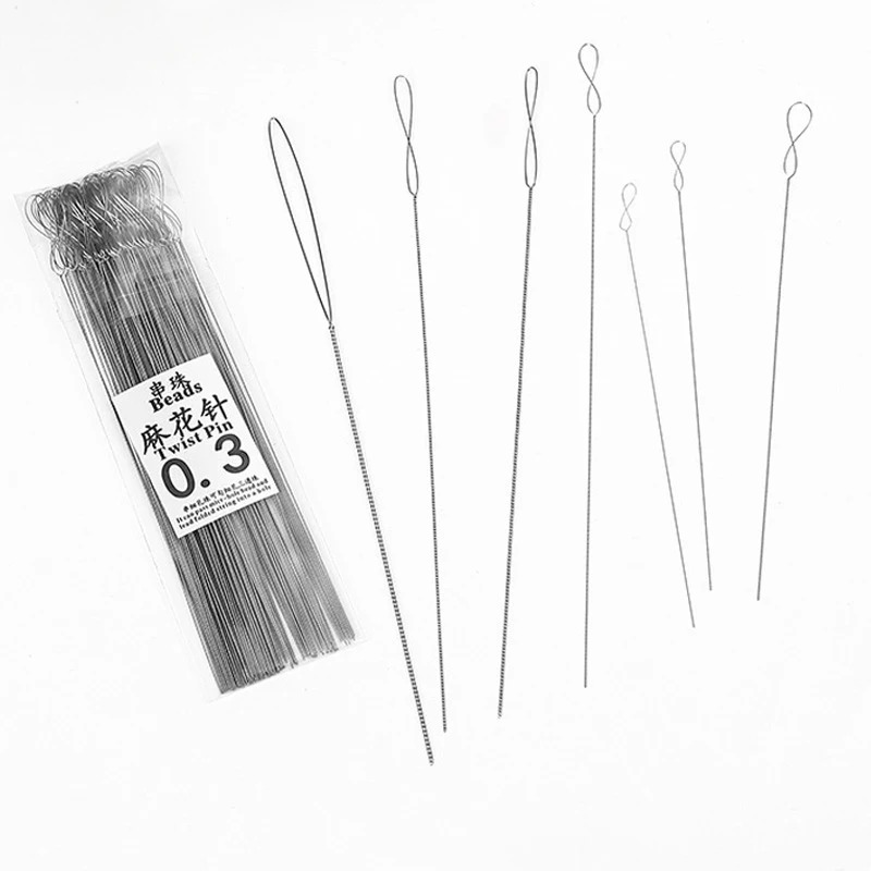 7 aghi morbidi in filo intrecc - Knotting Cord Silk recensione e prezzo