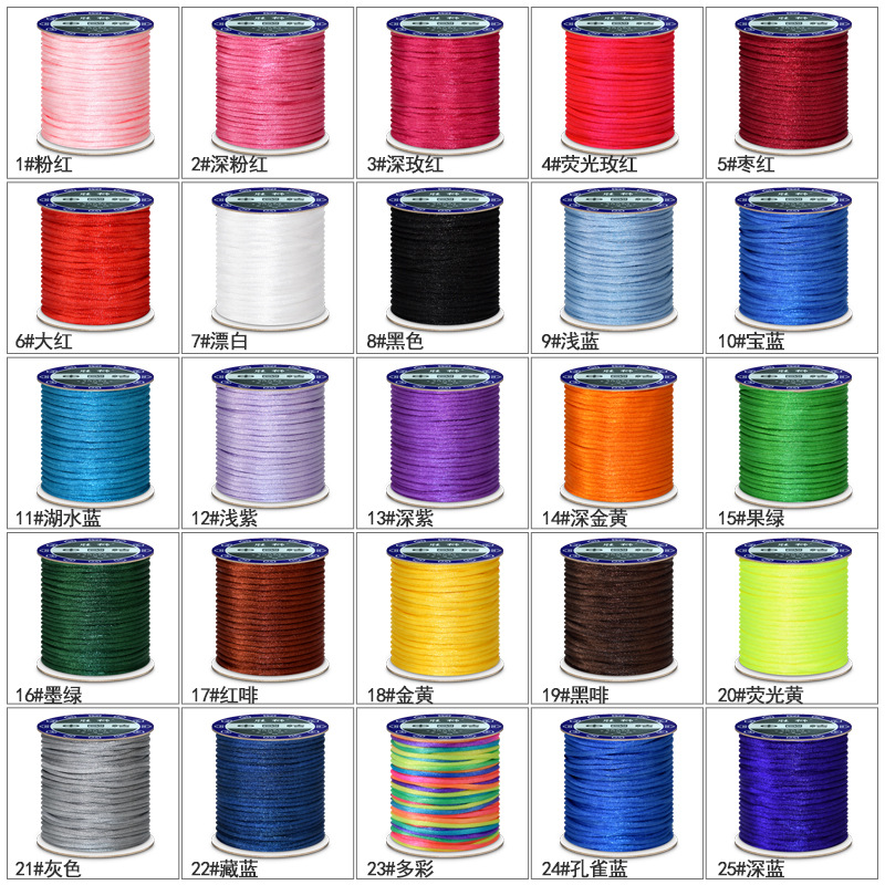 1.5/2/2.5mm corea corda filo f - Knotting Cord Silk recensione e prezzo