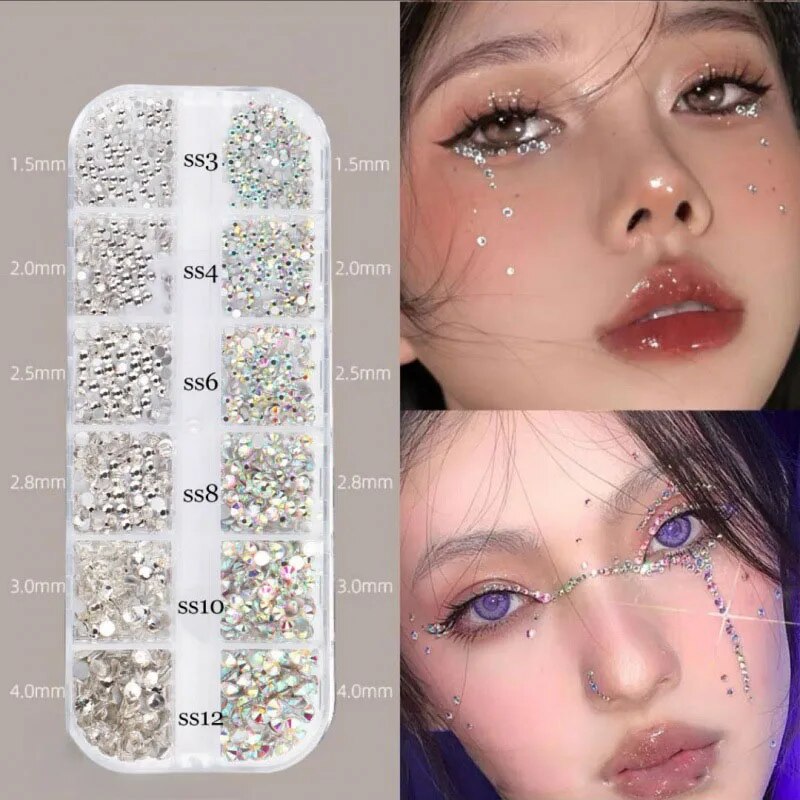 Nail Art Strass 12 Griglie Sca - Crystal Bead Mix recensione e prezzo