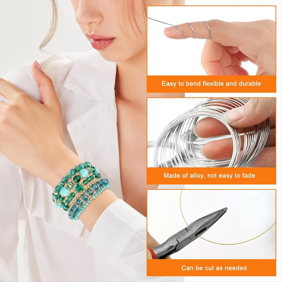 Filo per Perline in Acciaio Me - Memory Wire Bracelet recensione e prezzo