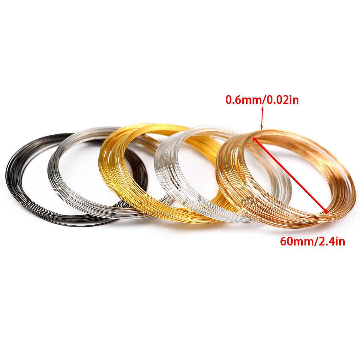 Filo di acciaio memory 50 anel - Memory Wire Bracelet recensione e prezzo