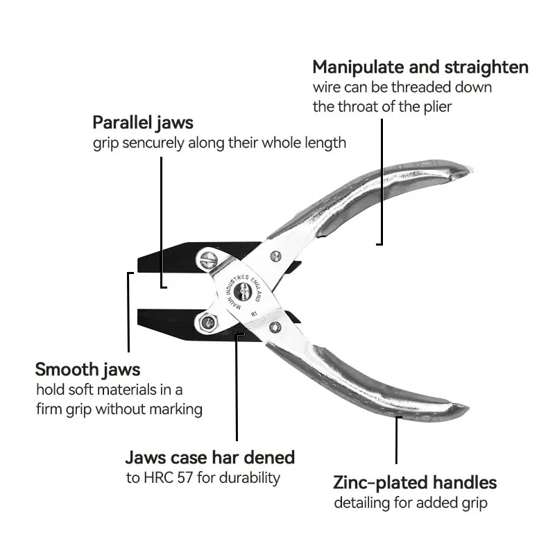UK MAUN 140mm Ganasce lisce Na - Jewelry Making Loop Pliers recensione e prezzo