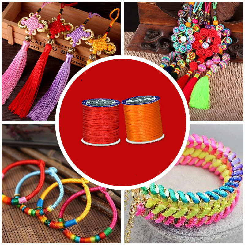 1.5mm 2mm 2.5mm Nylon cotone n - Knotting Cord Silk recensione e prezzo