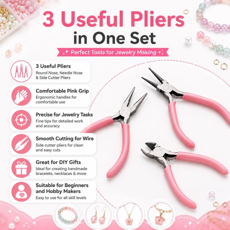 1 pezzo/set Set di Pinze per F - Jewelry Plier Set recensione e prezzo