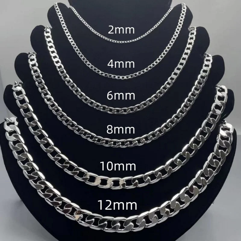 Collana da uomo in argento ste - Lobster Clasp Silver recensione e prezzo