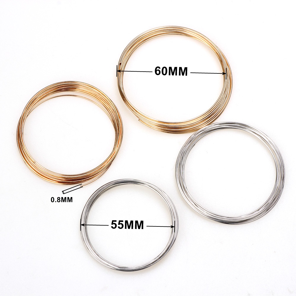 0.8 MILLIMETRI 55/60 MILLIMETR - Memory Wire Bracelet recensione e prezzo