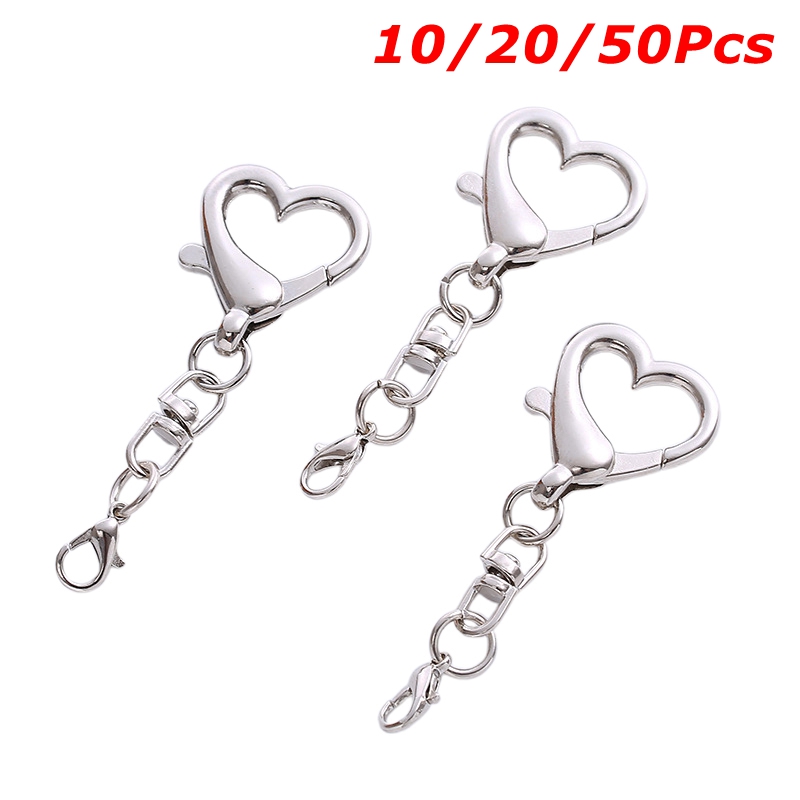 10/20/50 pezzi unici in lega a - Lobster Clasp Silver recensione e prezzo