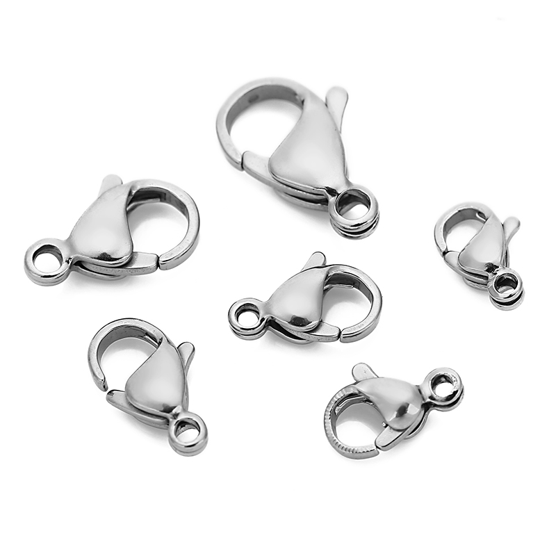 50 pz Acciaio Inossidabile Ara - Lobster Clasp Silver recensione e prezzo