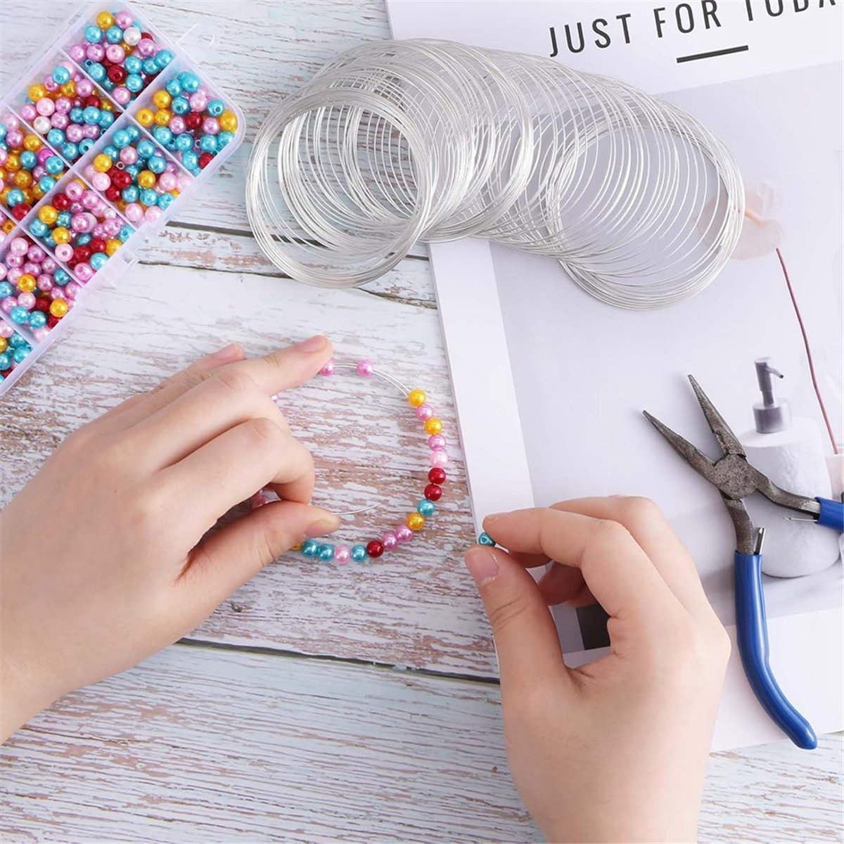 A008 Filo per gioielli da 100  - Memory Wire Bracelet recensione e prezzo