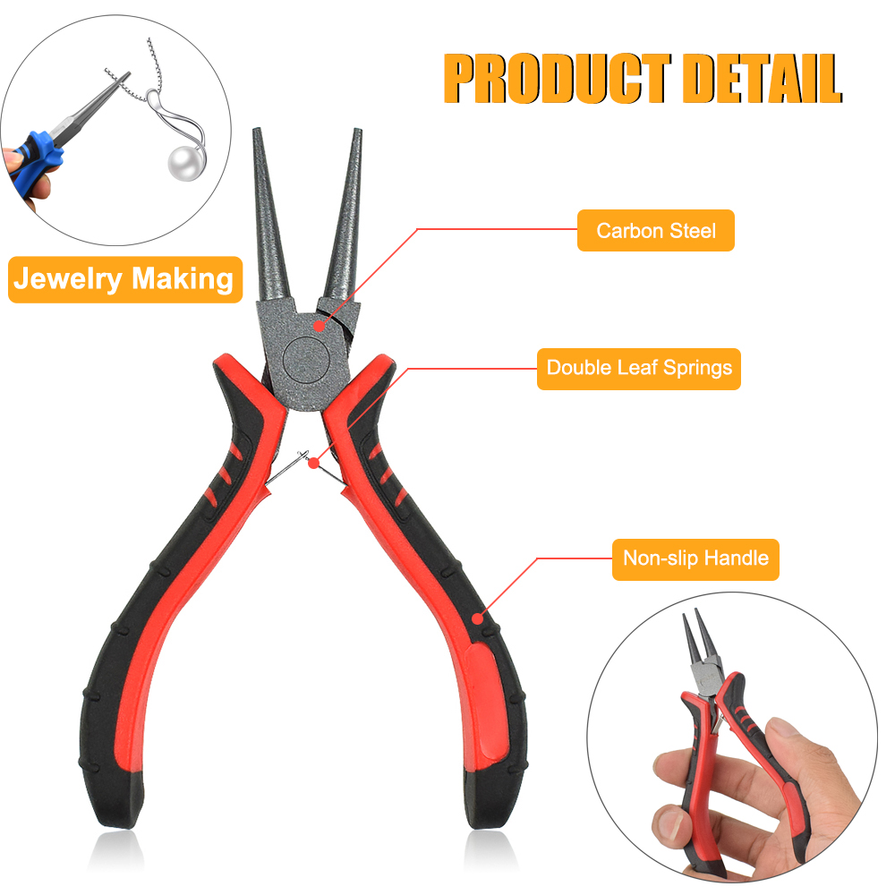 NEWACALOX 8Pcs Mini pinze Set  - Jewelry Making Loop Pliers recensione e prezzo