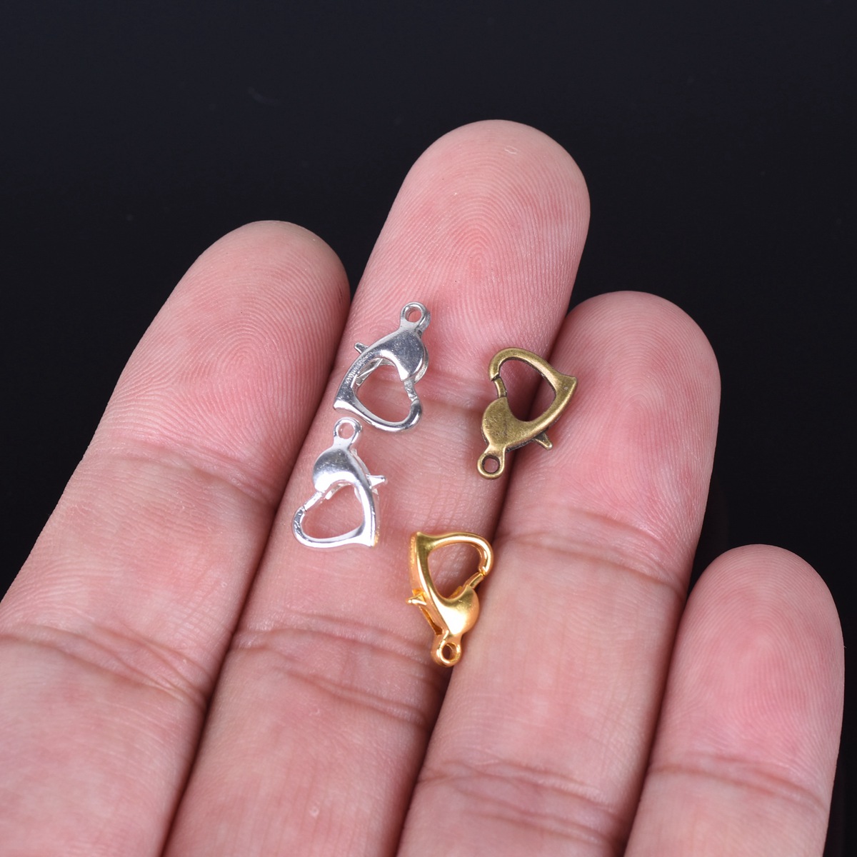 30 pz 12x8mm oro/argento/bronz - Lobster Clasp Silver recensione e prezzo